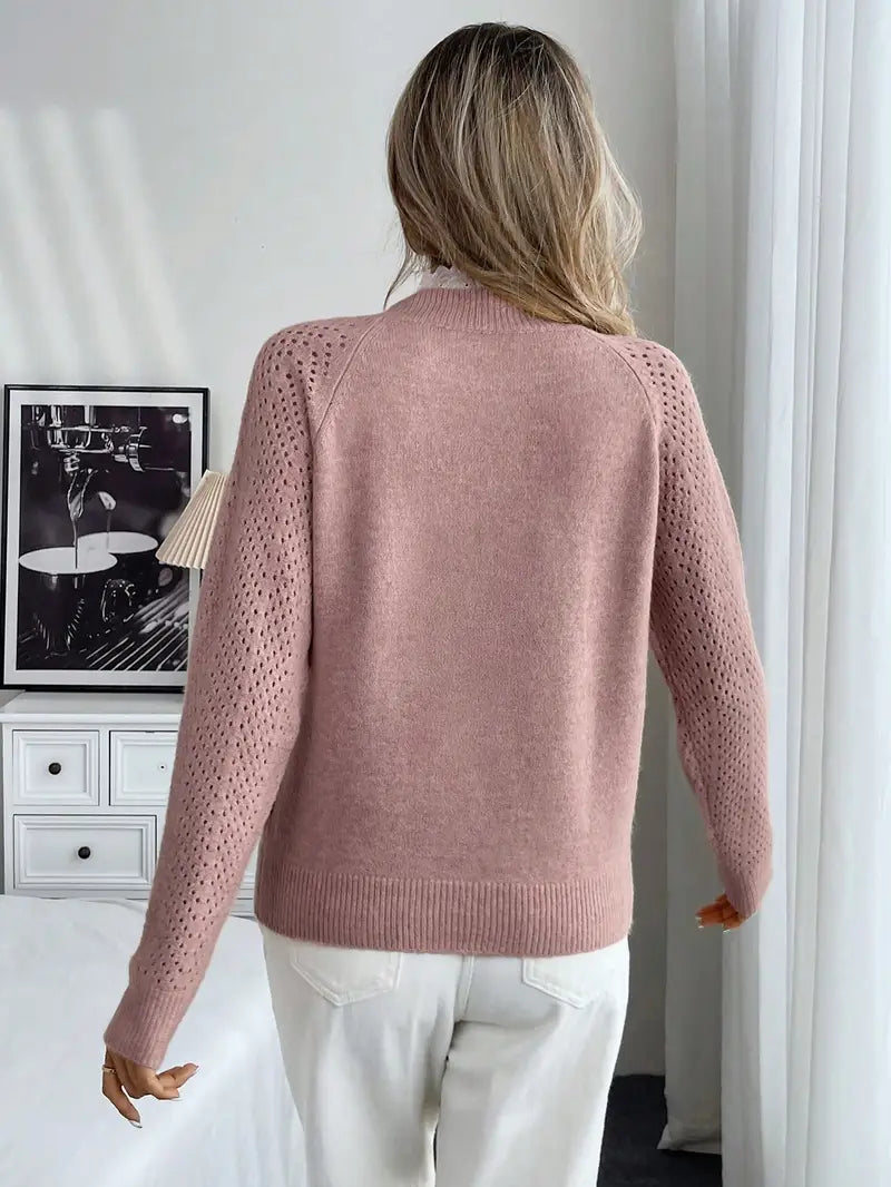Långärmad Sweater | Tillsammans mot Bröstcancer