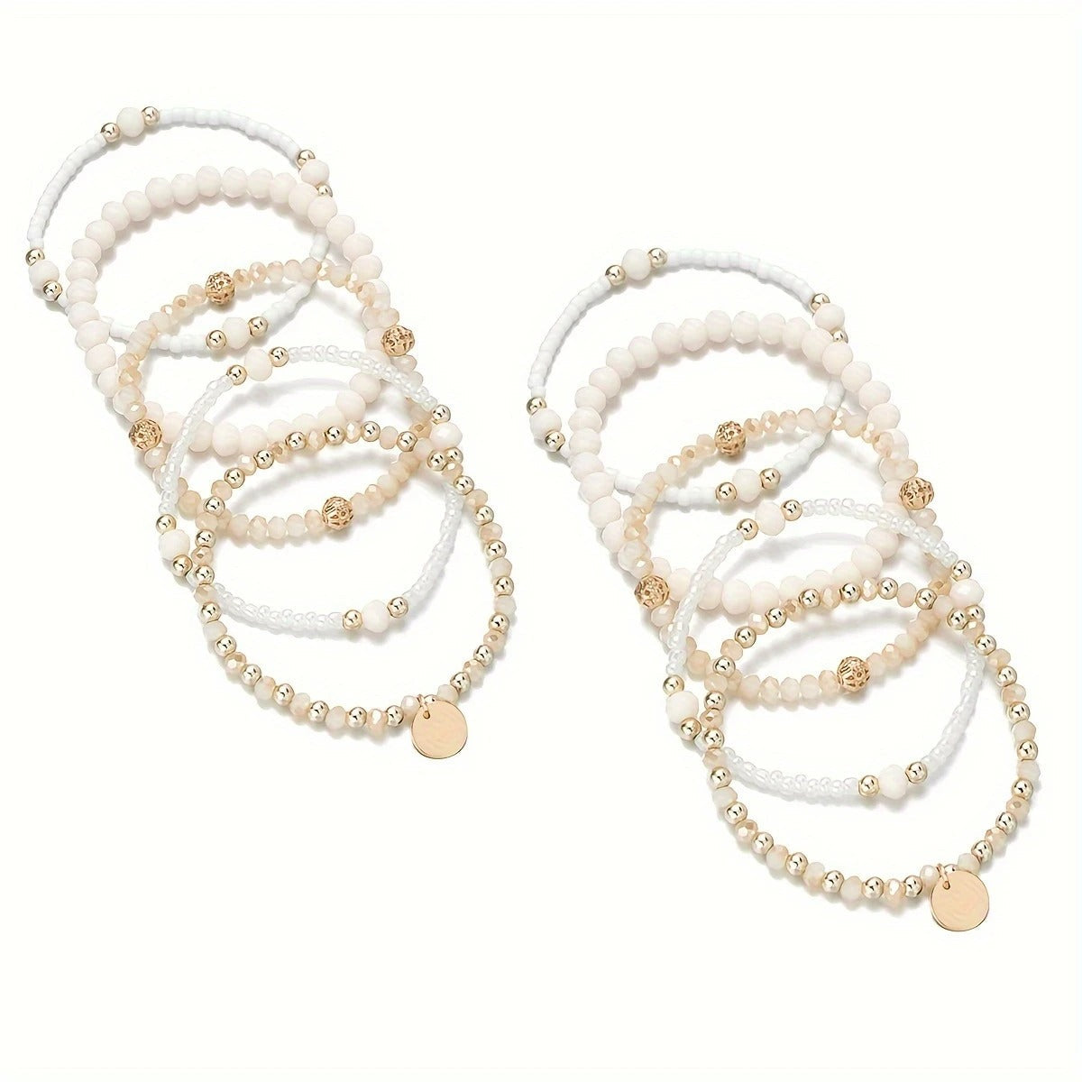 Charmigt Bohemiskt Armbandsset | Tillsammans mot Bröstcancer