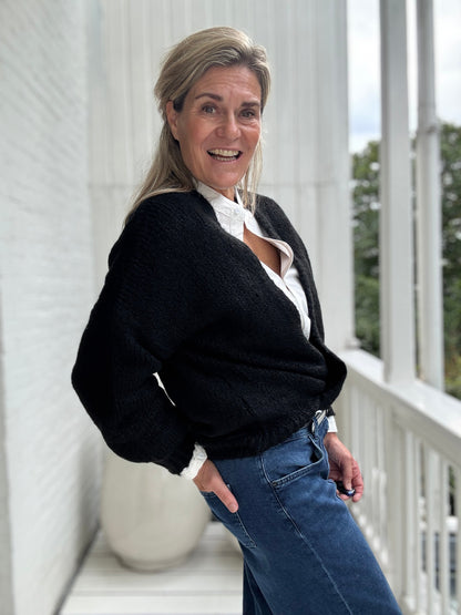Vicki™ - Omlottstickad Tröja