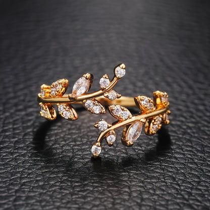 Elegant Vinranka Ring | Tillsammans mot Bröstcancer