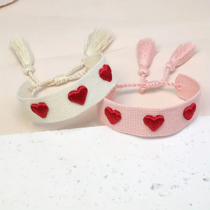 Kärleksfyllt armband | Tillsammans mot bröstcancer
