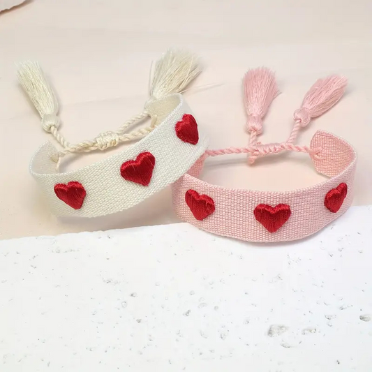 Kärleksfyllt armband | Tillsammans mot bröstcancer