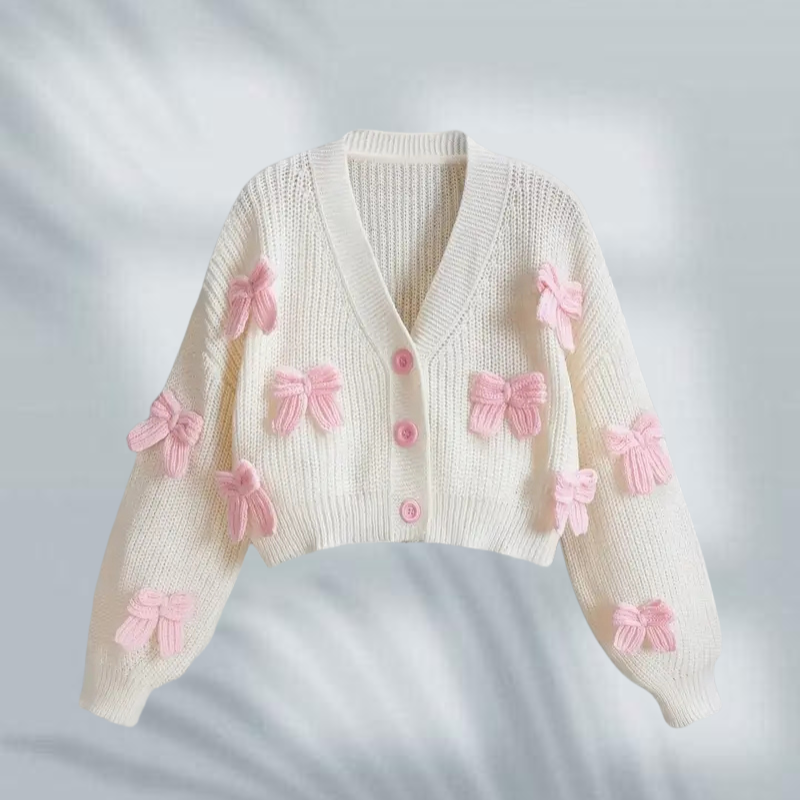 Rosa Dröm Cardigan | Tillsammans mot bröstcancer