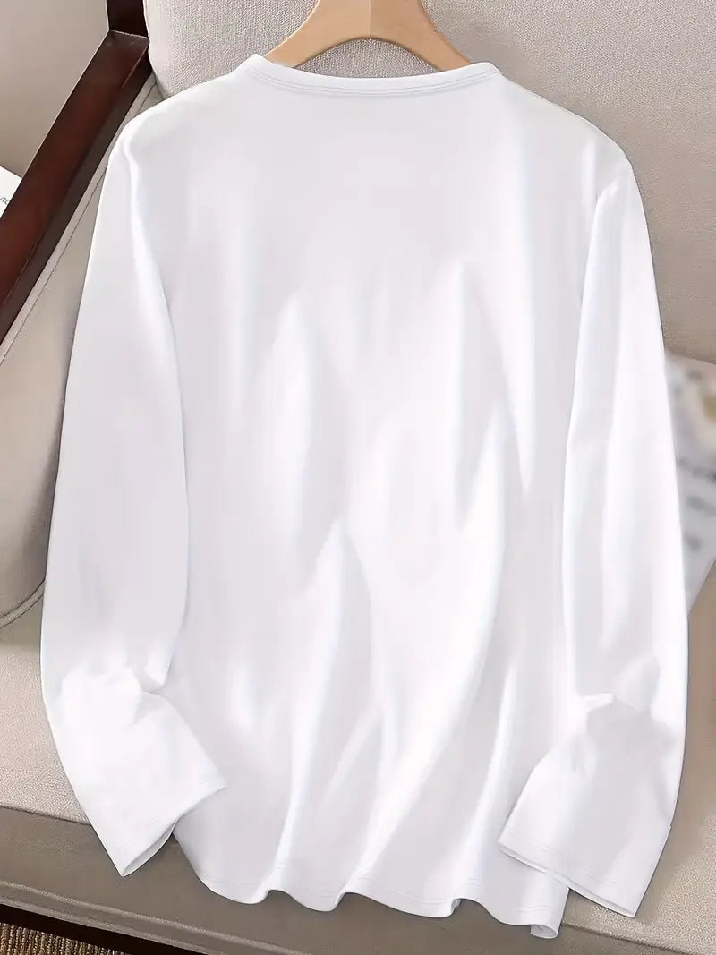 Nolia™ - Avslappnad Smiley Sweatshirt