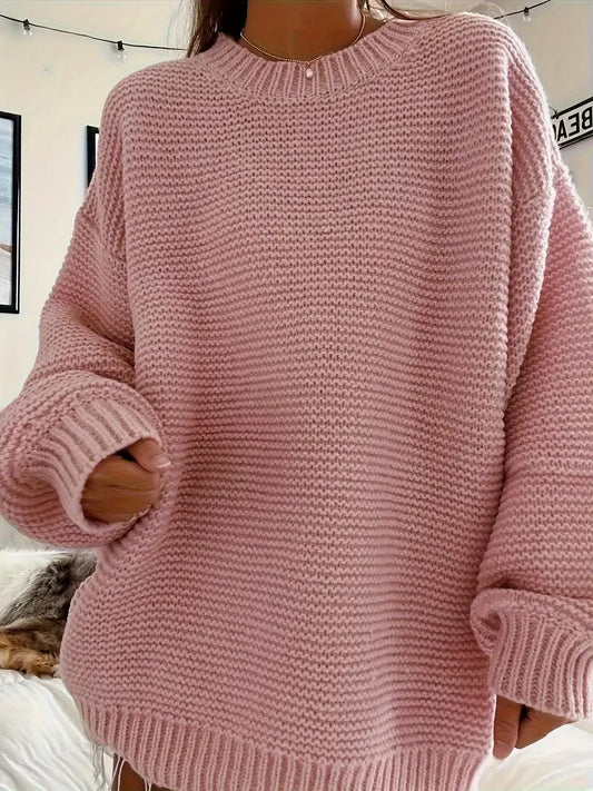 Elegant Rosa Sweater | Tillsammans mot Bröstcancer