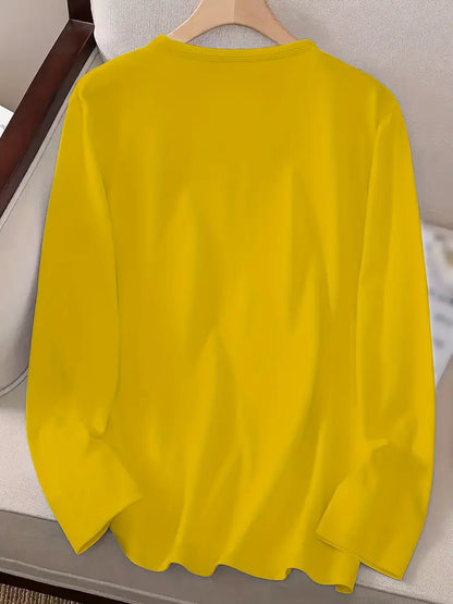 Nolia™ - Avslappnad Smiley Sweatshirt