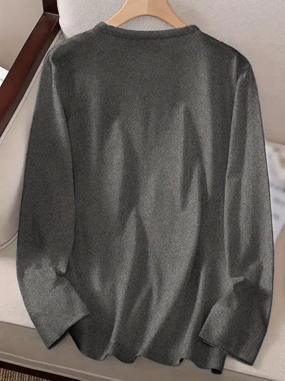 Nolia™ - Avslappnad Smiley Sweatshirt