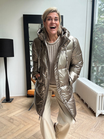 Viole™ - Metallisk Oversize Vinterjacka