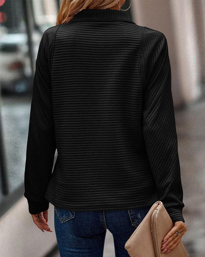 Zenia™ - Enkel Zip-Tröja