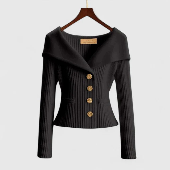 Mirella™ – Elegant Stickad Tröja