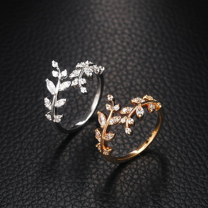 Elegant Vinranka Ring | Tillsammans mot Bröstcancer