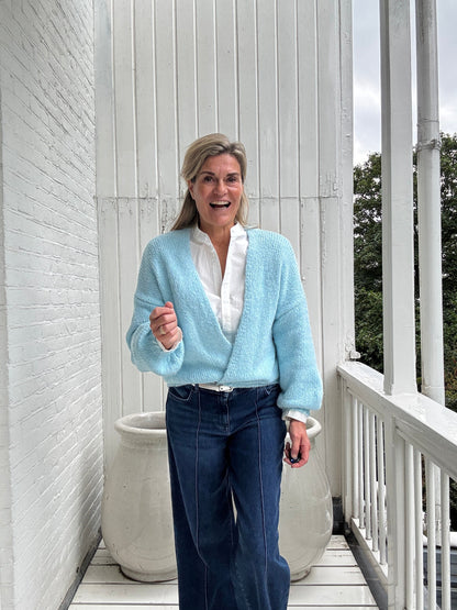 Vicki™ - Omlottstickad Tröja