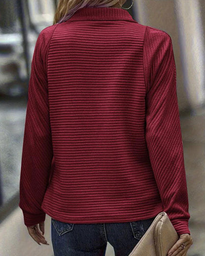 Zenia™ - Enkel Zip-Tröja