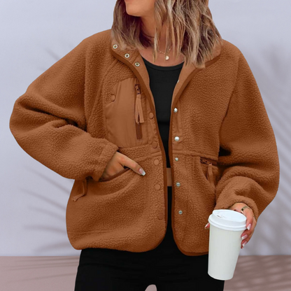 Paola™ - Mysig Fleecejacka