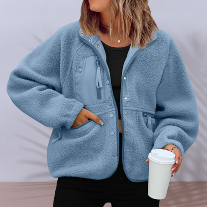 Paola™ - Mysig Fleecejacka