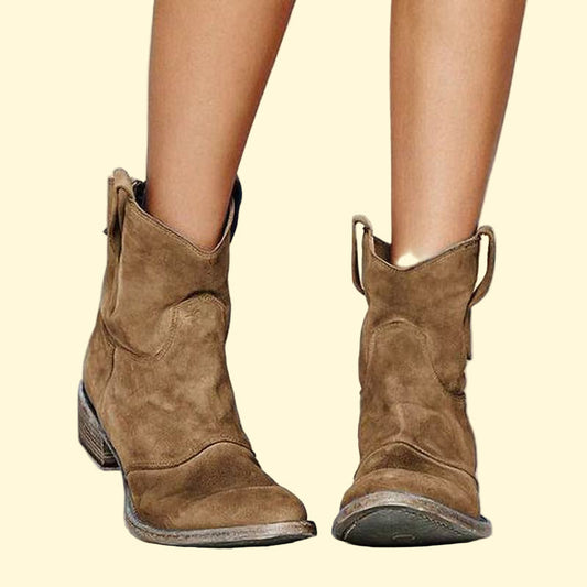 Halee™ - Mocka Ankelboots