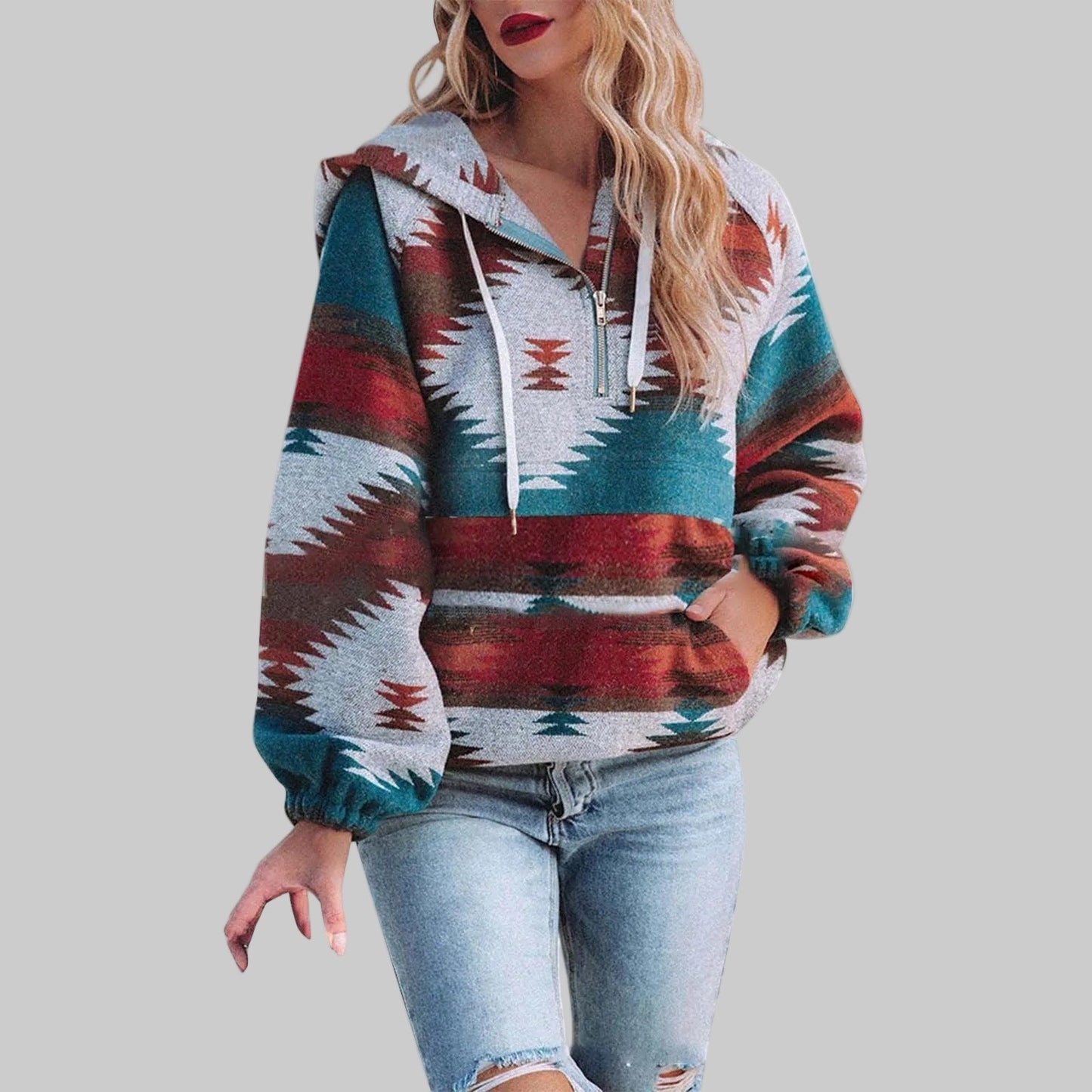 Josephina™ - Komfortabel Oversized Hettegenser