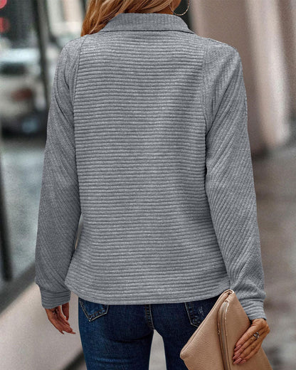 Zenia™ - Enkel Zip-Tröja