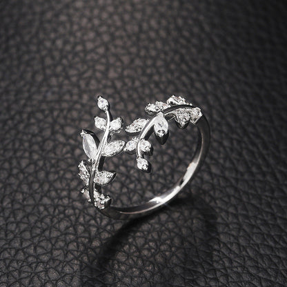 Elegant Vinranka Ring | Tillsammans mot Bröstcancer