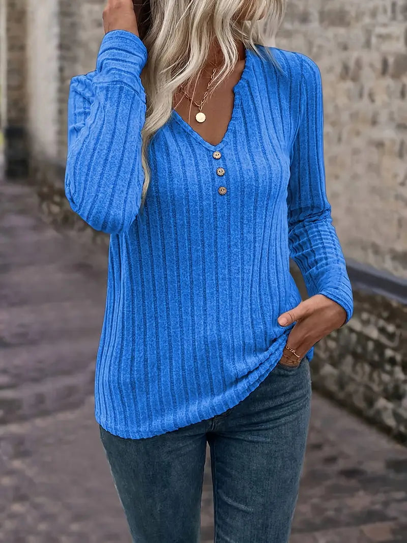 Elegant Stickad Topp | Tillsammans mot Diabetes