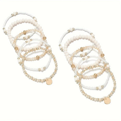 Charmigt Bohemiskt Armbandsset | Tillsammans mot Bröstcancer