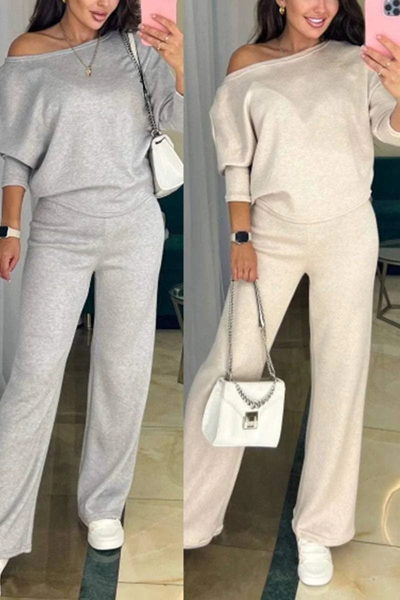 Karina™ - Kvinnor Långärmat Set