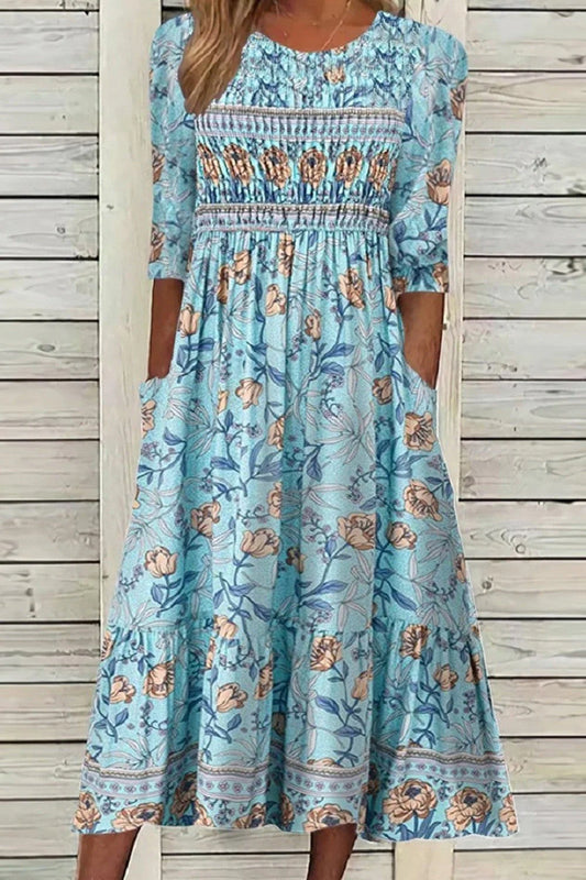 Charlot™ – Vintage Blommig Klänning
