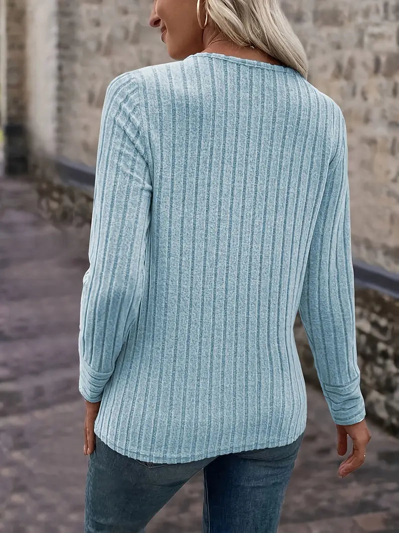 Elegant Stickad Topp | Tillsammans mot Diabetes