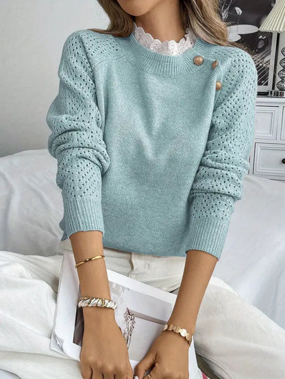 Långärmad Sweater | Tillsammans mot Bröstcancer