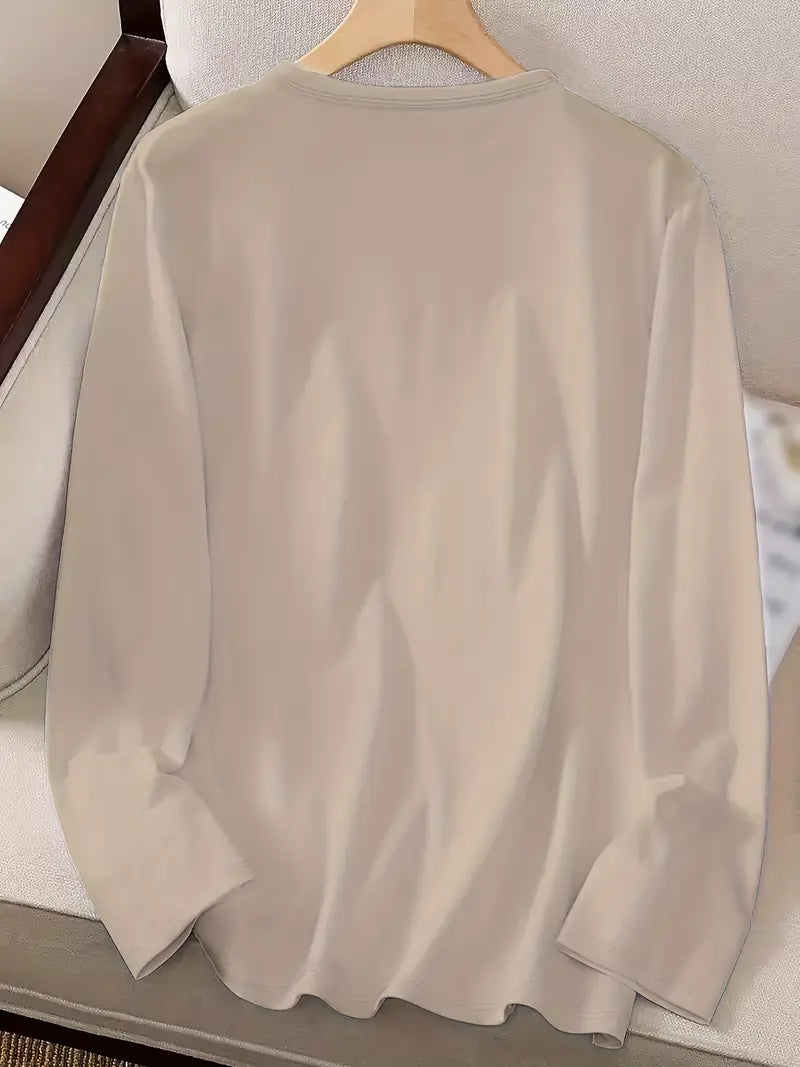 Nolia™ - Avslappnad Smiley Sweatshirt