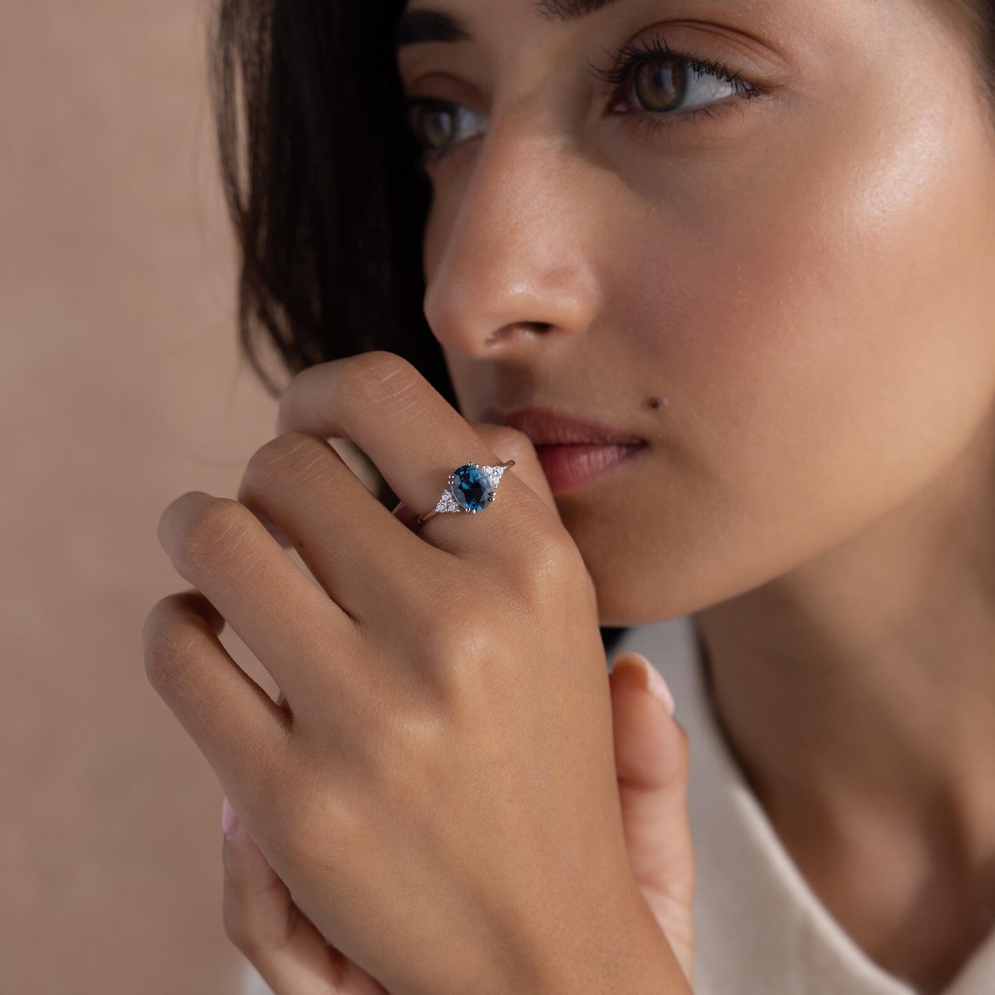 Stilfull Glittrande Ring | Tillsammans mot Diabetes