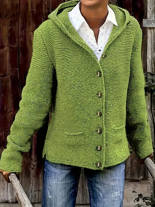 Elvira™ – Mysig Stickad Cardigan