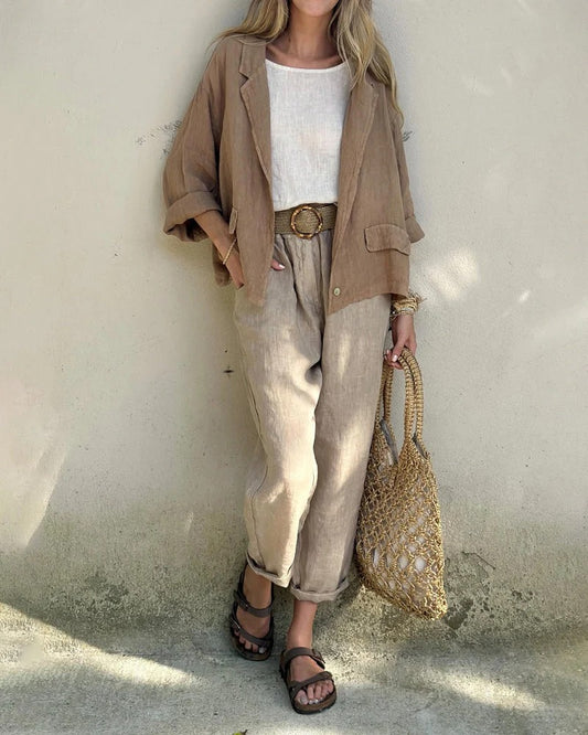 Alina™ - Stilrent Linne Set