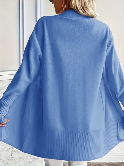 Sue™ – Lång stickad kofta
