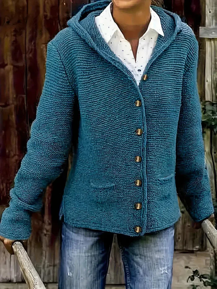 Elvira™ – Mysig Stickad Cardigan